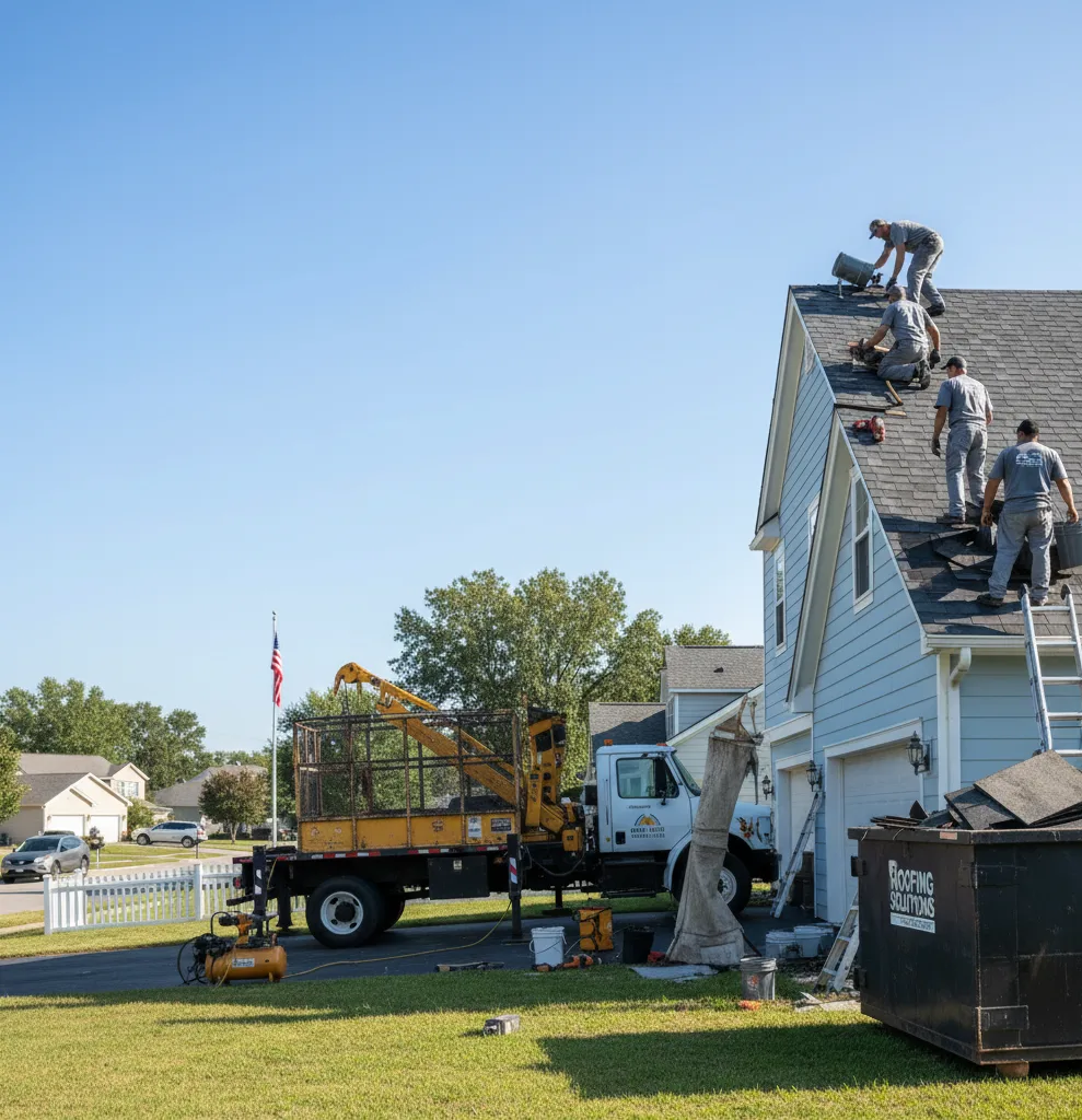 Roof Repair in Muscadine